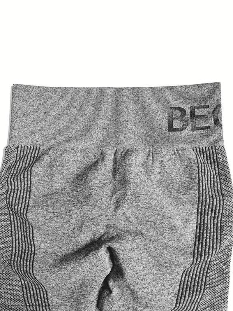 High Waist Sports Gym Shorts